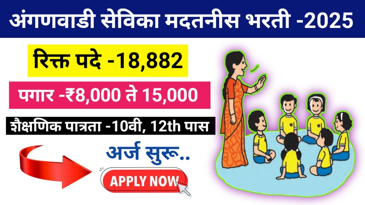 Anganwadi Recruitment 2025