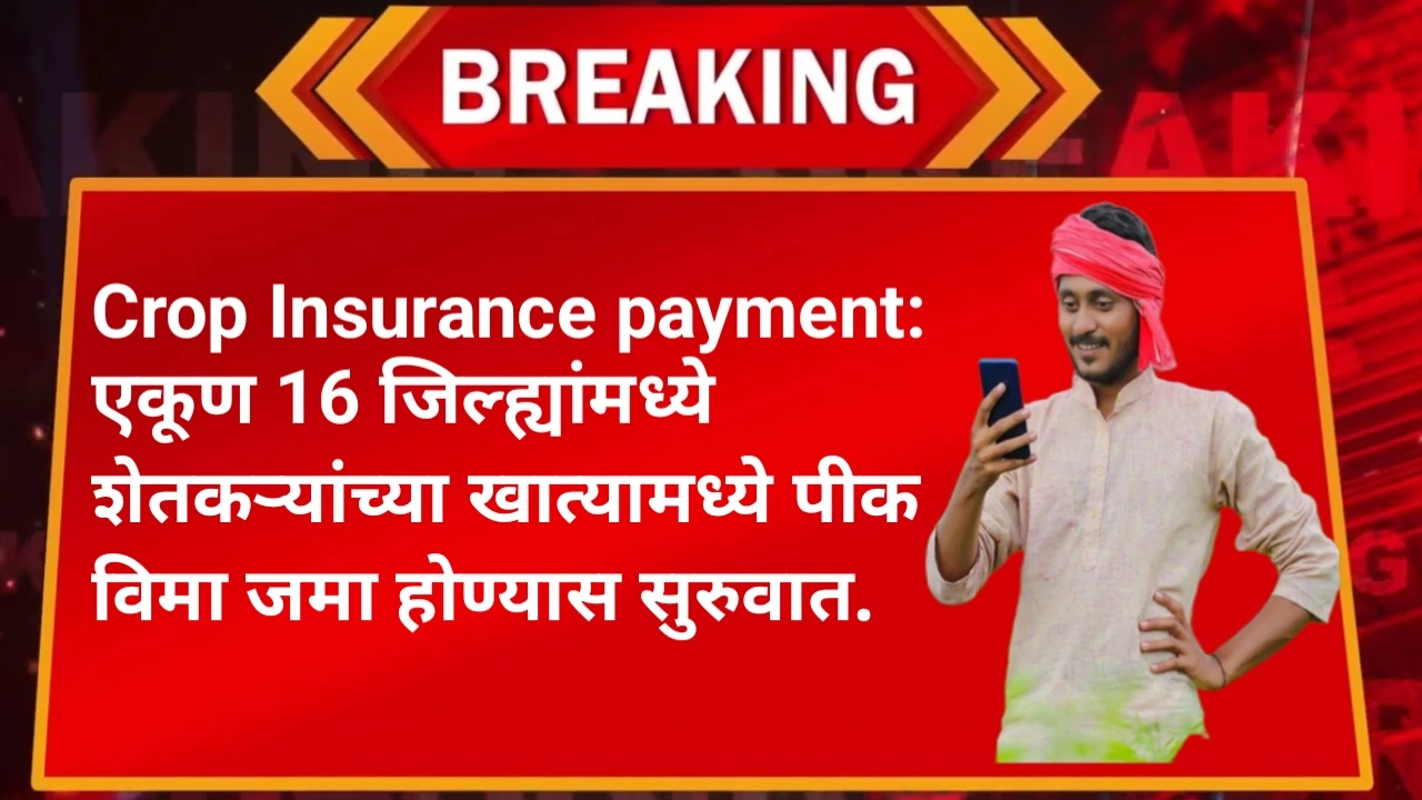 Crop Insurance payment