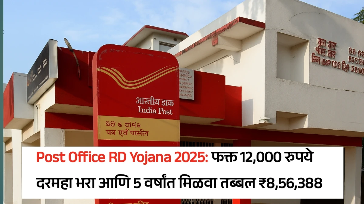 Post Office RD Yojana 2025: